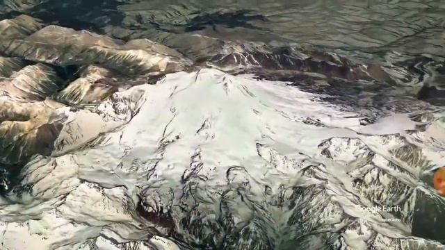 Кавказский хребет с высоты птичьего полёта!!! смотреть онлайн