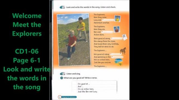 Super Minds 3. p.6. ex.1