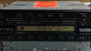 Mercedes W124 bluetooth Becker Mexico CD BE0876