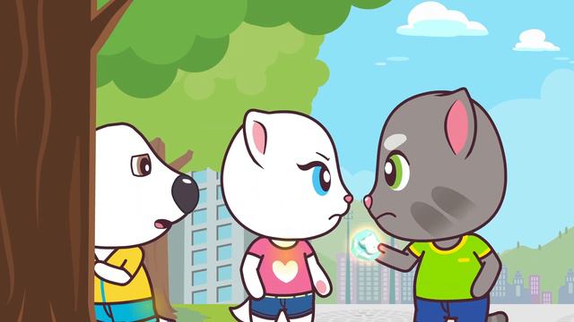 Super-Photographer | Talking Tom Heroes | Cartoon for kids смотреть онлайн
