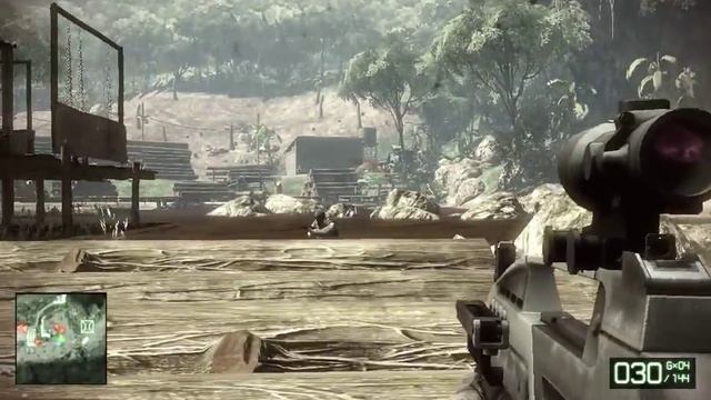 Battlefield Bad company 2 on NVIDIA 9800 GT 512 MB смотреть онлайн