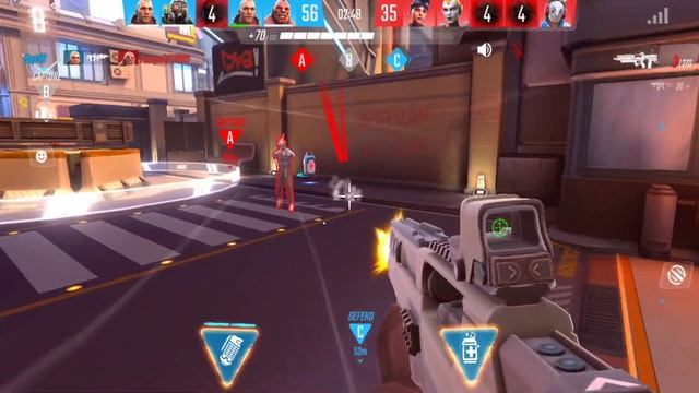 Shadowgun War Games - Online PvP FPS | Zone Control | Construction Side смотреть онлайн