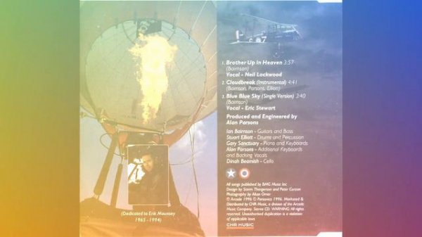 Alan Parsons feat. Eric Stewart - Blue Blue Sky (Single Version)