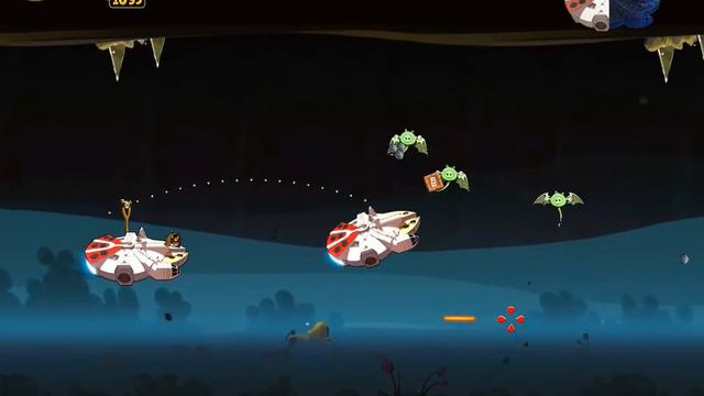 Angry Birds Star Wars Hoth 3-40 Falcon Score 100% Walkthrough смотреть онлайн