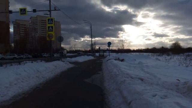 Прогулка по Мытищам. Улица Сукромка. Там где должно было быть Метро. смотреть онлайн