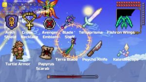 Terraria 1.4 Melee-Summoner Hybrid Class Loadouts!