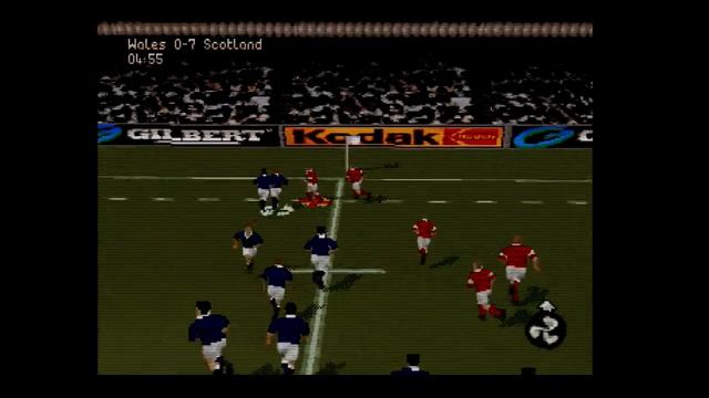 Jonah Lomu Rugby-Sega Saturn-Gameplay смотреть онлайн