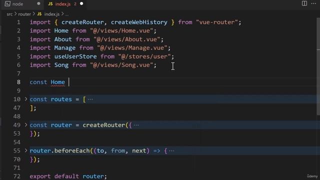 004 Dynamic Route Imports (18 - Master Project Performance Optimizations) смотреть онлайн