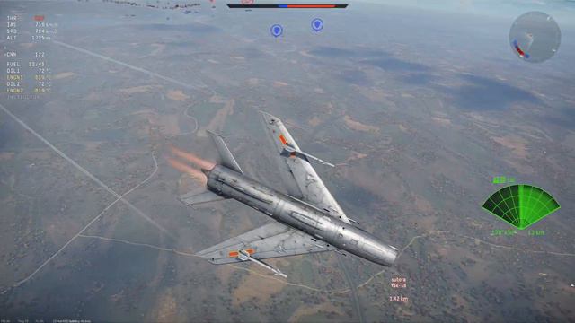J-6A | 8 Kill Carry | War Thunder смотреть онлайн