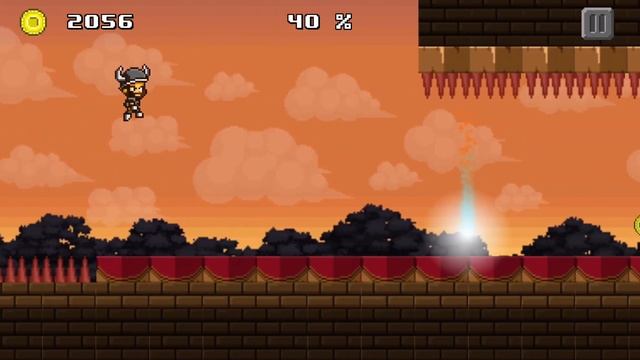 Затягивающая игра! Сможешь пройти полностью? Pixel Heroes - Endless Arcade Runner смотреть онлайн