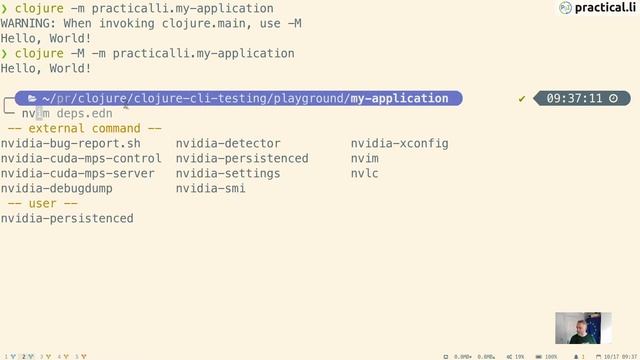 087 - Clojure CLI - practicalli/clojure-deps-edn community tools смотреть онлайн