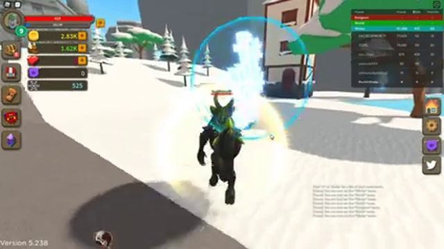 Giant Simulator симулятор Гиганта в Роблокс Зимнее обновление. Хватаем Меч и Броню, и в бой! смотреть онлайн