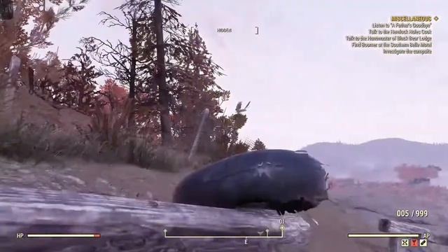 Fallout 76 Investigate The Campsite смотреть онлайн