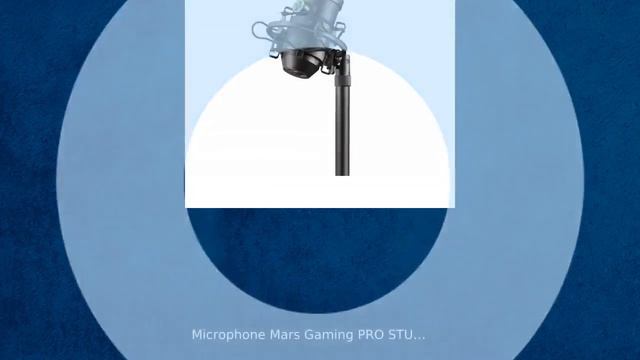 Microphone Mars Gaming PRO STUDIO MMICX 96KHZ смотреть онлайн