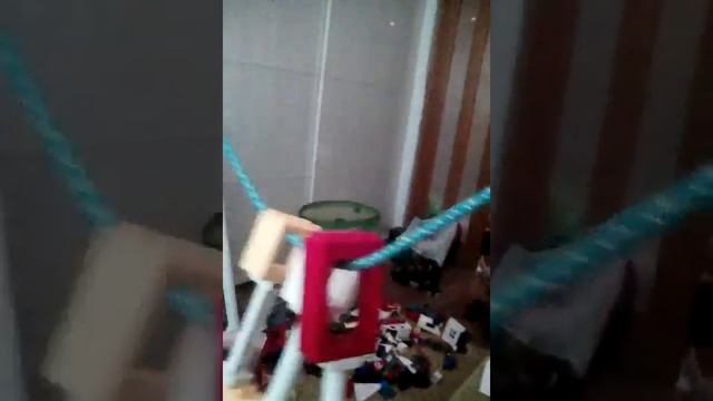 DIY как сделать качели из лего дупло(для игрушек). смотреть онлайн