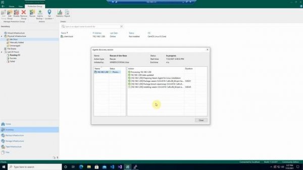Veeam: Backup & Replication 11 Community Часть 2 Обзор, установка агентов Linux и Windows.
