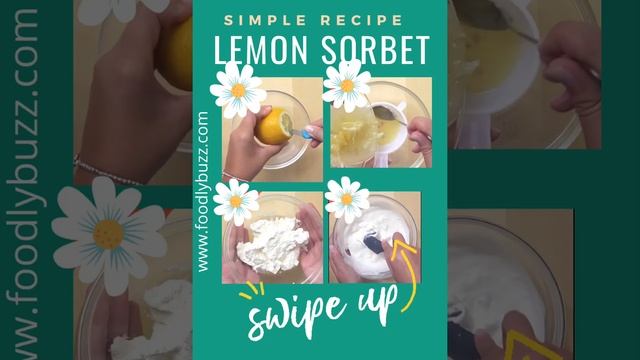 Lemon sorbet: the simple recipe without ice cream maker смотреть онлайн