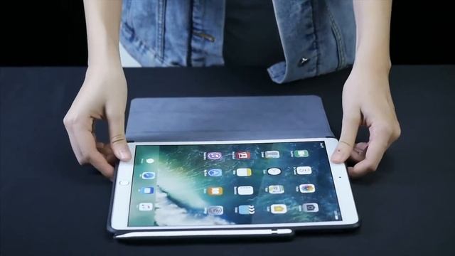 iPad Pro Case With Pencil Holder Elegant Protector Cover Official Design смотреть онлайн