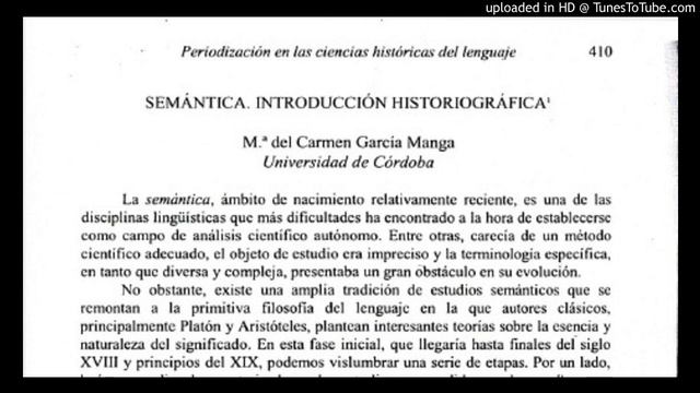 Semántica. Introducción historiográfica смотреть онлайн