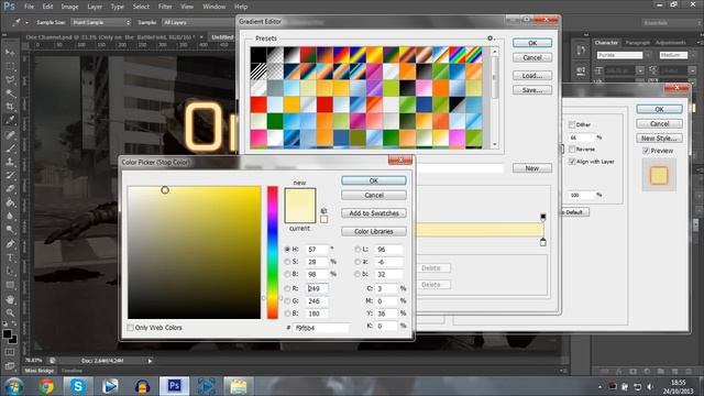 "BattleField 4" "China Rising" Text Effect in Photoshop (Download Included) смотреть онлайн