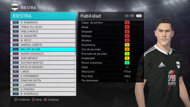 OPTION FILE DE RIESTRA / EN PES 2018 | DIRECTO MEDIAFIRE | DRIVE/ STATS 2024 PS4 смотреть онлайн