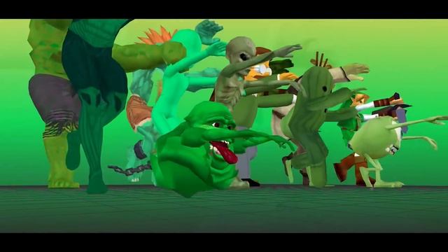 green 3d dank dance party // dddance.party смотреть онлайн