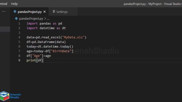 آموزش برنامه نویسی پایتون - جلسه 25 | کار با اکسل در پانداس | excel in pandas #جنگو #پایتون #اکسل смотреть онлайн