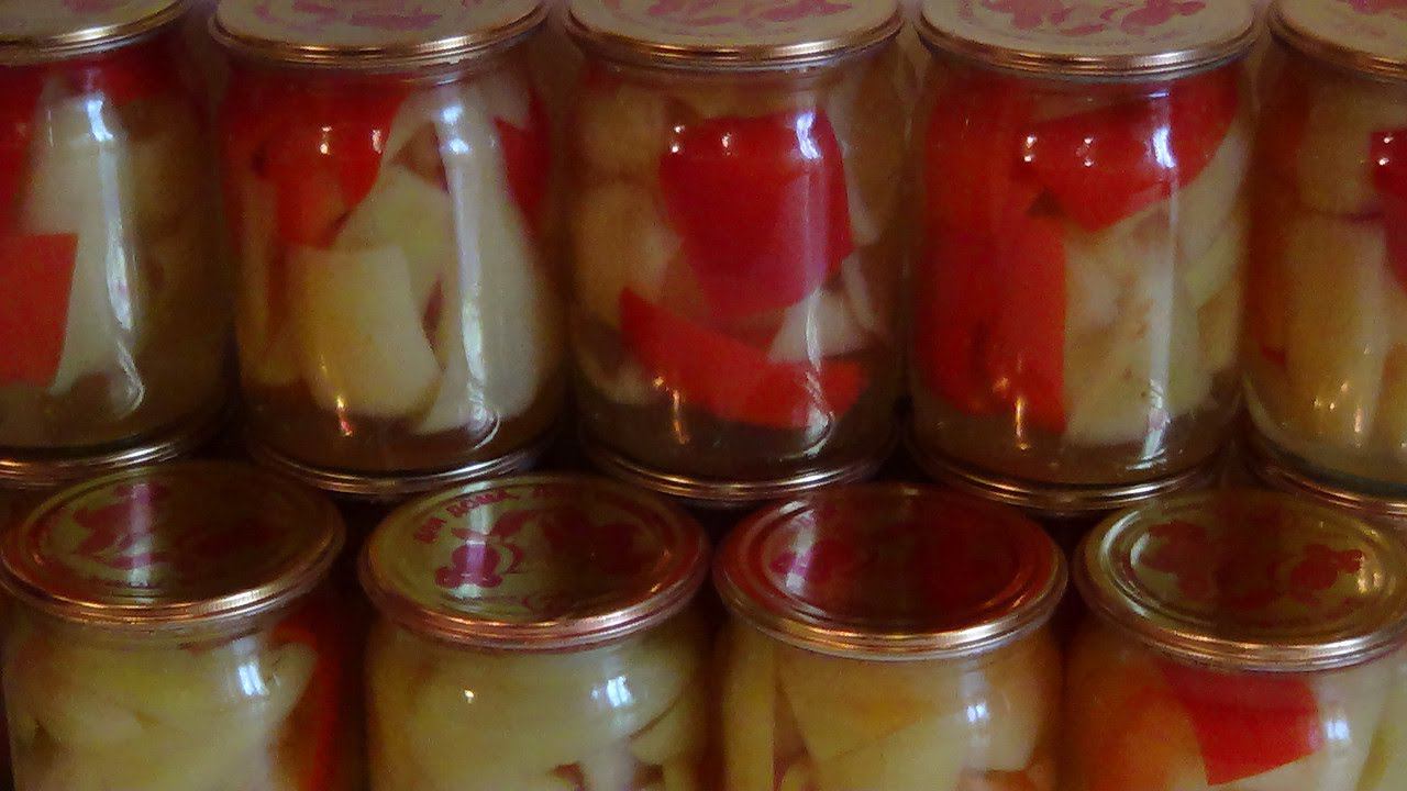 Болгарский перец: заготовки на зиму. смотреть онлайн