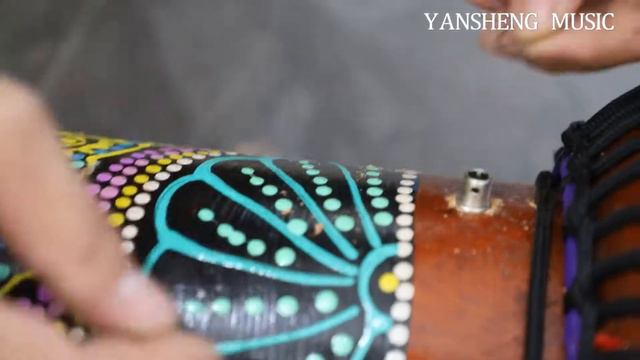 Pickup for Djembe Drum African Drum смотреть онлайн