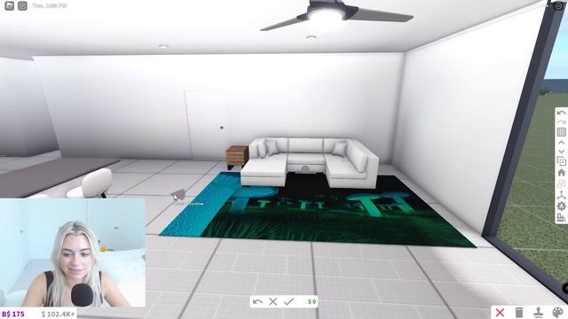 DESIGNING my REAL LIFE APARTMENT in Bloxburg! | part 1 | ROBLOX смотреть онлайн