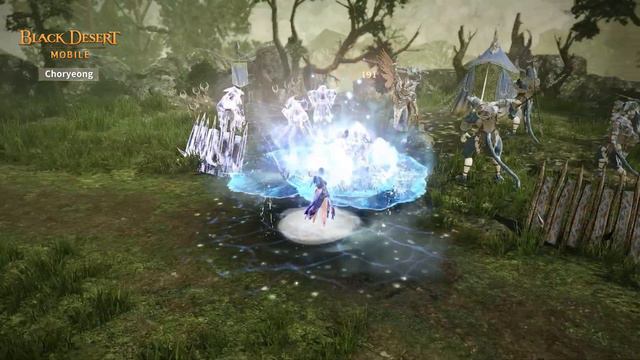 "May Sari Flowers Bloom in the Netherworld" 「Choryeong」 Combat Showcase｜Black Desert Mobile смотреть онлайн