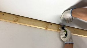 Демонтаж натяжного потолка из теневого профиля Flexy EURO 05