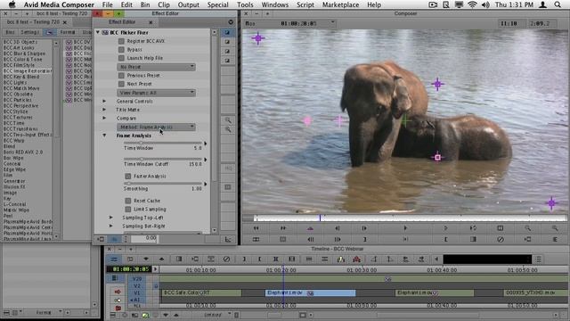 Repair Video with BCC Flicker Fixer in Avid Media Composer 6 смотреть онлайн