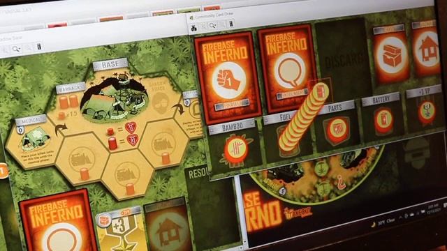 My latest VASSAL design!!! Firebase Inferno???. I love this program for designing board games. смотреть онлайн
