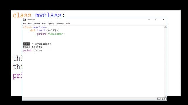 05 _ What Is Self Python OOP (Arabic) смотреть онлайн