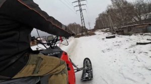 СНЕГОХОД (SNOWMOBILE) Лидер-Альфа-3 LONG