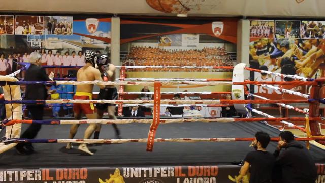 FAVALLI (Black)vs. CONSOLI (Red) - Sanda Semipro ROAD TO KUNLUN смотреть онлайн