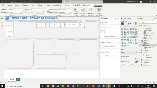 Simple Real Estate Dashboard смотреть онлайн