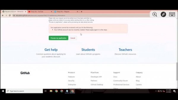 How to Activate Github Student Developer Pack | Fix "GitHub Account Recently Created" ✅