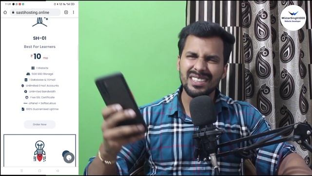 India's Cheapest Web Hosting Price Rs.10/- || Wordpress Hosting Rs.25/- || #MisterSingh1000 смотреть онлайн