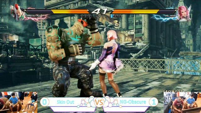Capga's Tekken 7 Tournament October 14, 2017 Underdog Finals Skin Out Vs NG Obscure
