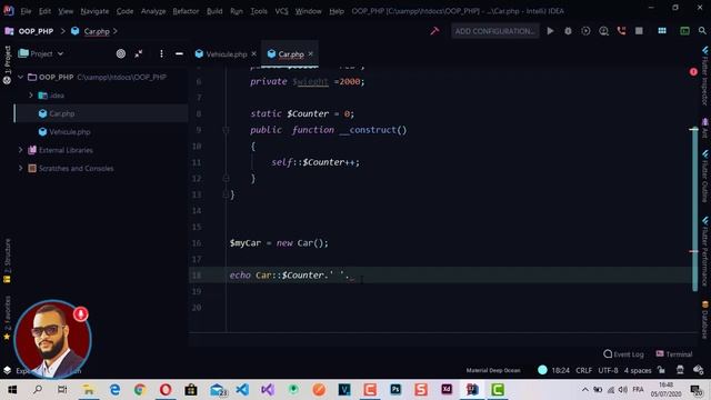 OOP PHP darija - Static properties and methods // 03 смотреть онлайн
