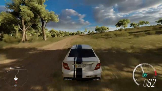 Forza Horizon 3 - Mercedes C63 AMG 487 HP Gameplay смотреть онлайн