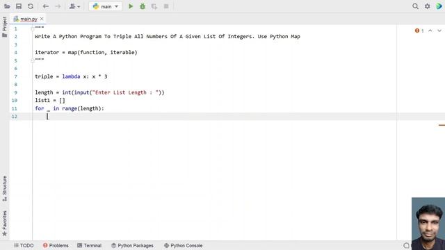Write A Python Program To Triple All Numbers Of A Given List Of Integers. Use Python Map смотреть онлайн