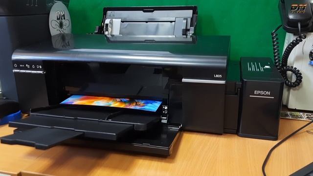 Печать на фотобумаге с принтера Epson L805