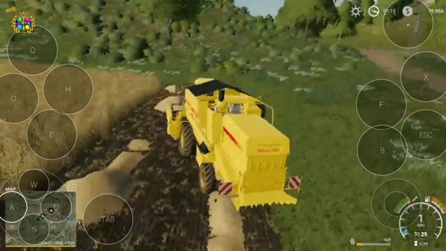 Farming Simulator 19 on Android || how to download & play fs 19 on mobile || Gaming Empire смотреть онлайн