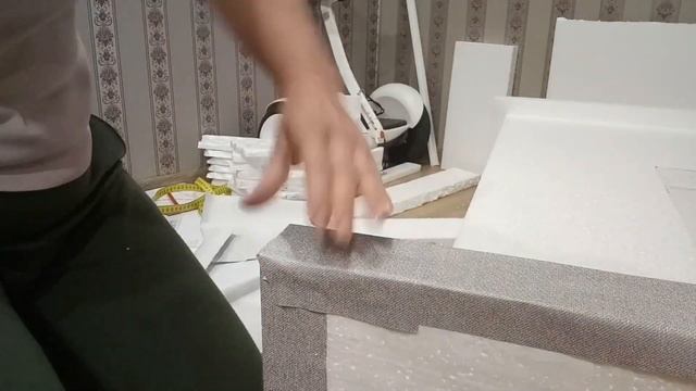 DIY. Камин своими руками. Фальш камин из пенопласта. смотреть онлайн