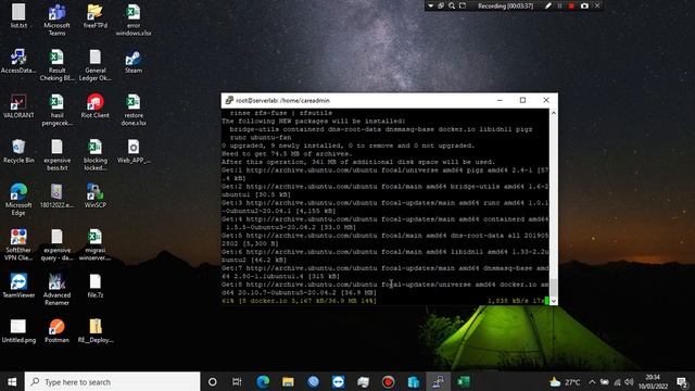 Cara mudah install Docker pada Linux Ubuntu Server 20.04 LTS смотреть онлайн