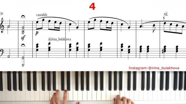 КАЛИНКА МАЛИНКА на пианино Kalinka Malinka Russian Song Piano Tutorial Sheets Music Ноты Как играть