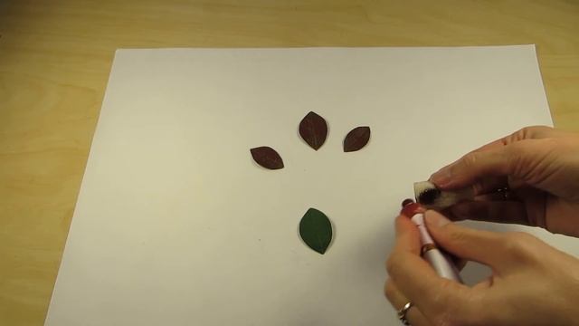 Мастер-Класс "Как изготовить бордовые листья из фоамирана" смотреть онлайн